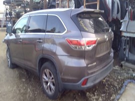 2014 TOYOTA HIGHLANDER, XLE MODEL, 3.5L, AT, FWD.   Z25217